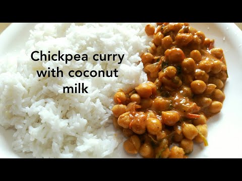 Chickpea curry with coconut milk | chickpea curry | Hasi kadale saaru | Indian veg recipes