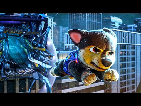 TODAS AS MELHORES cenas com CHASE | Compilação de filmes de patrulha canina 🌀 4K