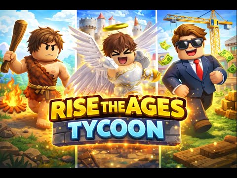 From Caveman to Tycoon in Rise the Ages Tycoon 😱🔥