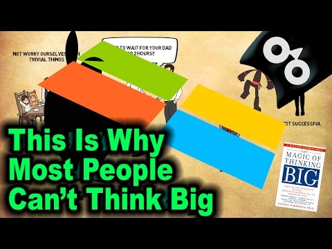 Why Most People Can't Think Big — The Magic of Thinking Big — Animated Book Review