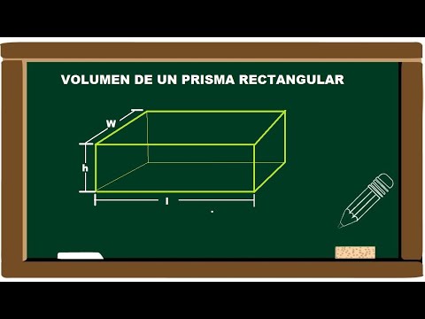 Volumen de un prisma Rectangular muy facil