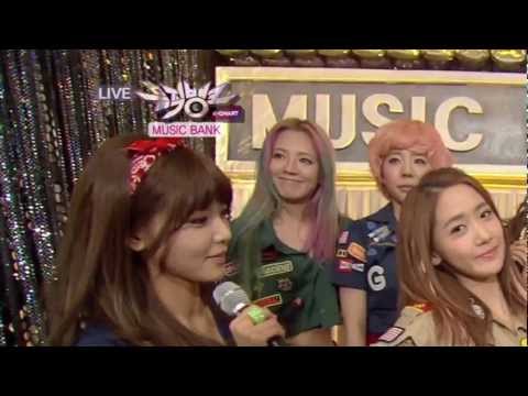 [130104] Dancing Queen + I Got A Boy @ Music Bank - Hyoyeon Cuts