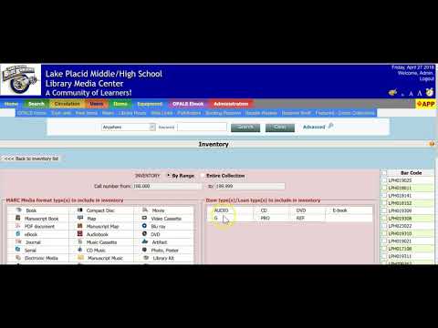Como usar o módulo Inventário OPALS
