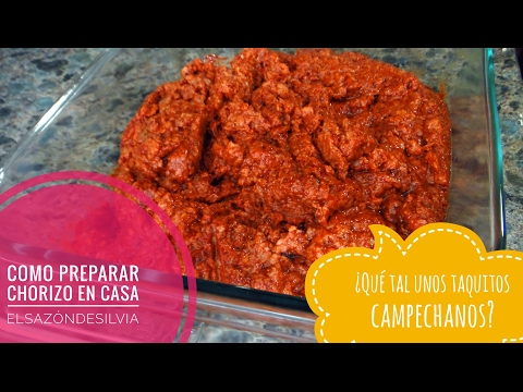 Como Preparar Chorizo en Casa - ElSazóndeSilvia