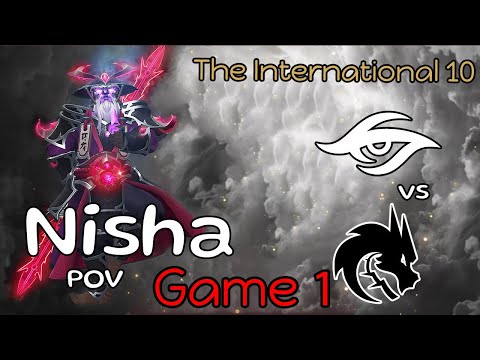 The International 10 | Secret vs Team Spirit | Game 1 | Nisha Void Spirit POV | LOWER BRACKET