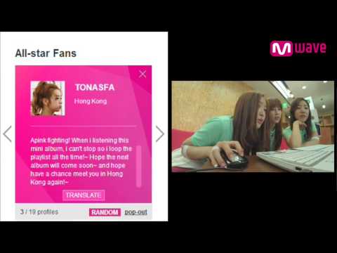 A pink Mini Album 'Pink Blossom' & Badge Part 1 [MEET&GREET]