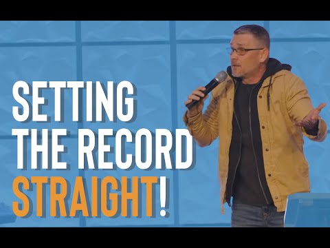 Setting the record straight!