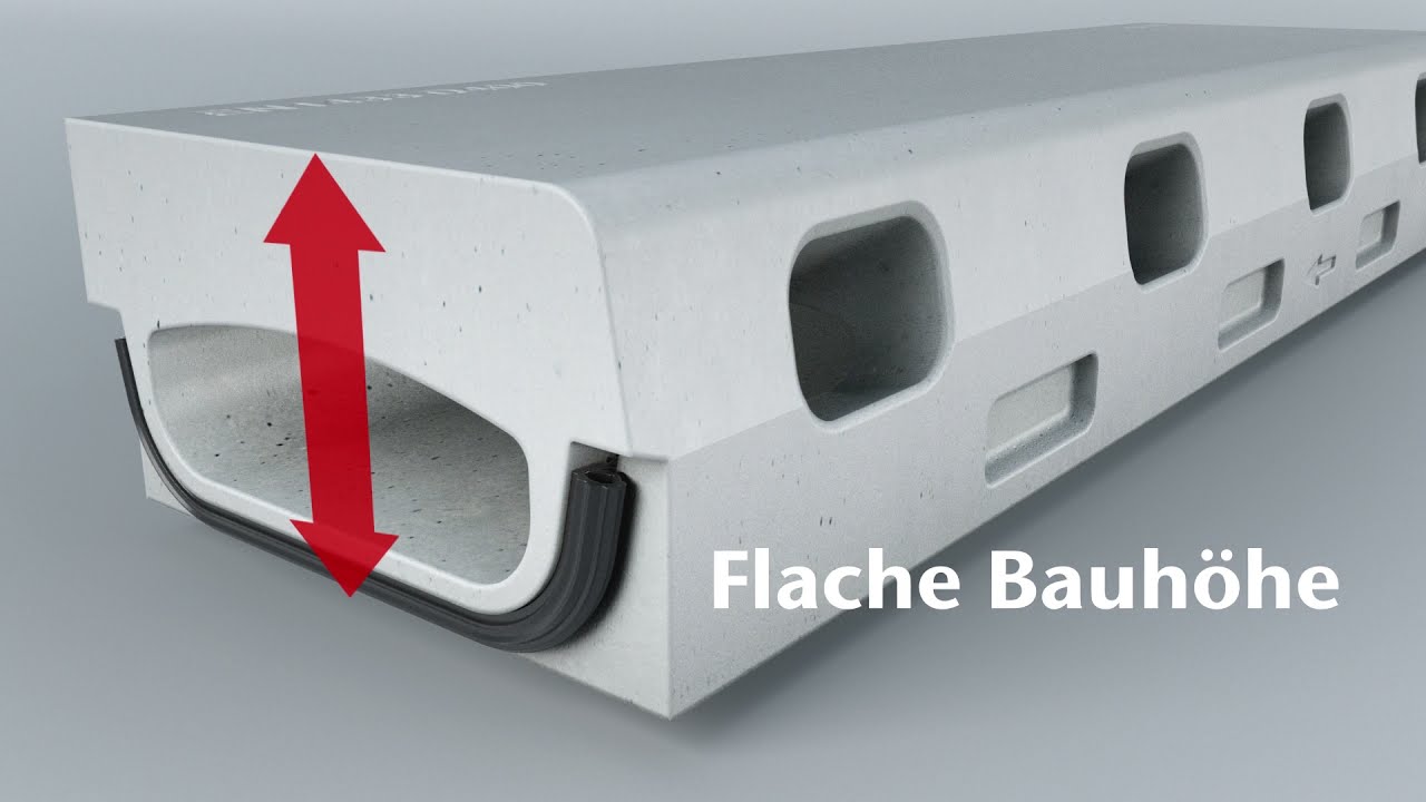 Rinnenkörper, 1000 mm