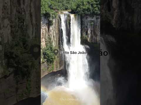 5 cachoeiras em Prudentópolis-PR #lugaresincríveis #shorts #turismo #amoviajar #paraná #cachoeira