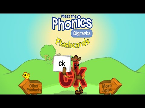 Meet the Phonics (Digraphs) Flashcards (ALL 13 DIGRAPHS)