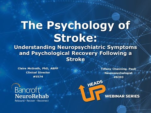 Webinar - The Psychology of Stroke