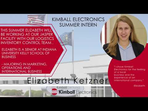 Kimball Electronics Summer 2020 Intern Team - Jasper