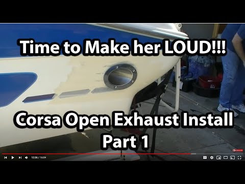 Corsa Captains Call Side Exhaust system installation and Start up PART1 VLOG #57