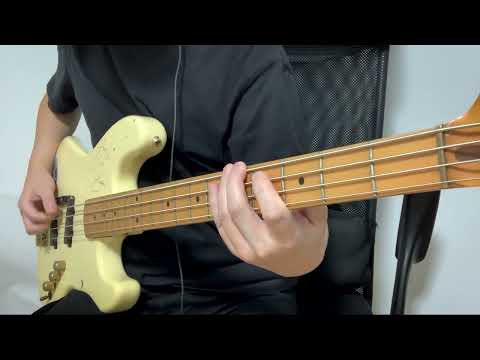 [BPM=139] 5 minutes of endurance down picking practice for bass guitar