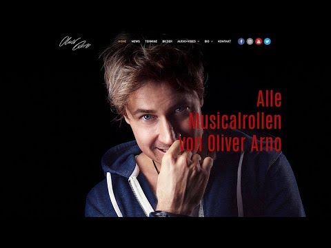 Alle Musicalrollen von Oliver Arno