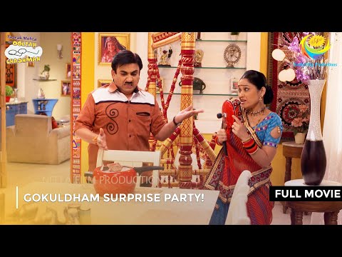 Gokuldham Surprise Party! | FULL MOVIE | Taarak Mehta Ka Ooltah Chashmah Ep 2103  to 2106