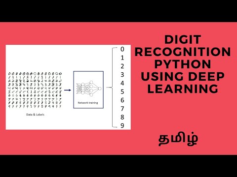 Digit Recognition Python Digit Recognition Python Using Deep Learning Tamil Mnist Database Tamil