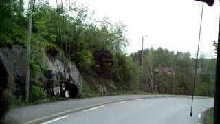 preview picture of video 'Bussresan tillbaka till Bergen City Norge Angélica Tibbling'
