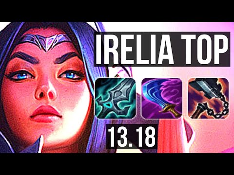 IRELIA vs SINGED (TOP) | 1.3M mastery, Legendary, 12/3/5 | JP Diamond | 13.18