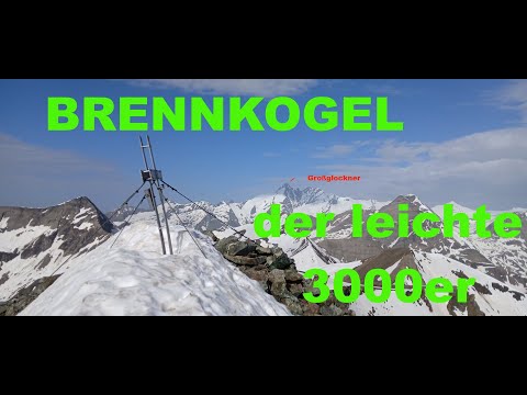 Brennkogel 3018m leicht verschneit