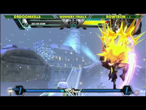 206 Tuesdays #4 - WF UMvC3 - Rowtron vs DrDoomKills
