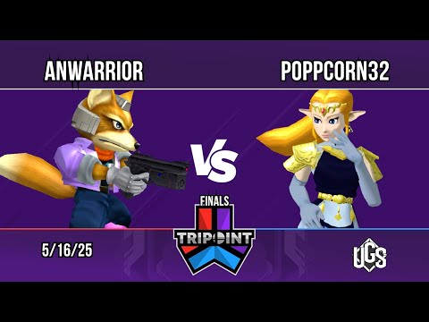 Tripoint Smash 280 - Finals - Anwarrior(Fox) Vs. POPPCORN32(Zelda)