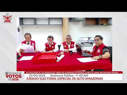 EN VIVO 23/04/2026 9:00 AM AUDIENCIA PUBLICA