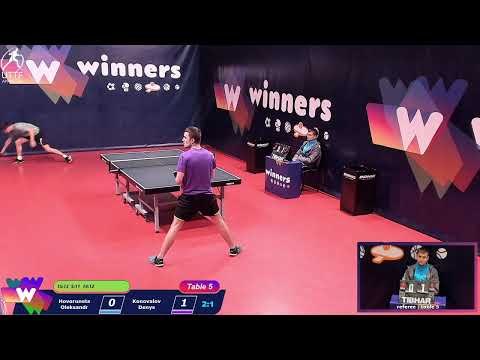 WINners League 04.11.2021 Hovorunets O. - Konovalov D. 19:45