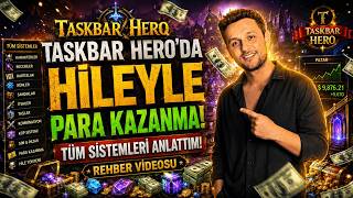 Oyun Oynayarak Steam'de Dolar Kazanıyorum! | Taskbar Hero