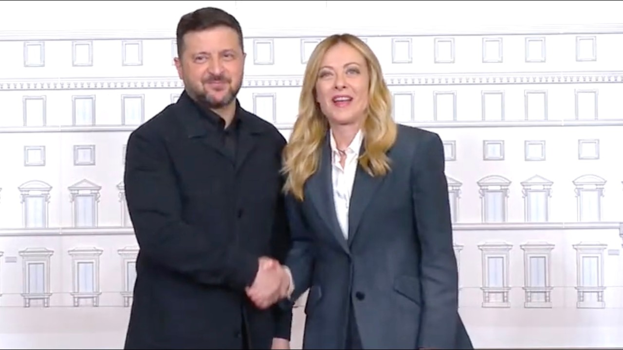 DICHIRAZIONI DI GIORGIA MELONI CON IL PRESIDENTE DELL’UCRAINA ZELENSKY
