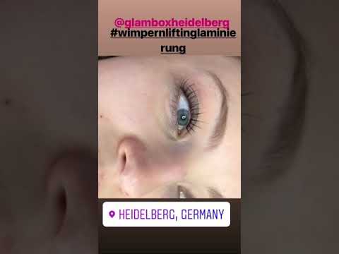 Wimpernlifting inklusive Botox Laminierung, Keratin Laminierung und färben