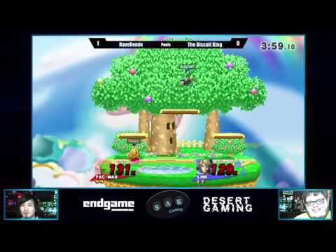 Netflix & Smash 1 Pools - RaveRemix (Pac-Man) vs The Biscuit King (Link)