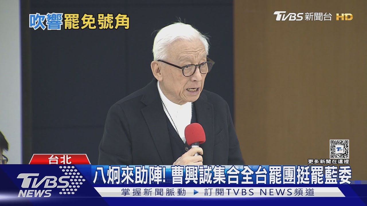 曹興誠挺罷藍委 批民進黨「別當家不管事」