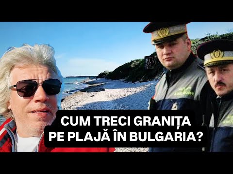 Pe PLAJĂ până în BULGARIA din VAMA VECHE - Nimeni pe kilometri de Litoral Sălbatic, graniță pustie!