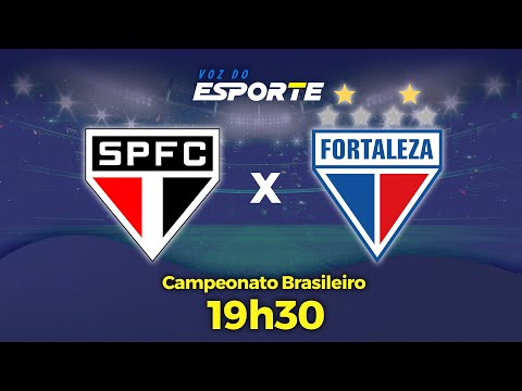 SÃO PAULO X FORTALEZA  -  AO VIVO | BRASILEIRÃO  - 13/04/2024