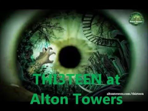 Alton Towers THIRTEEN Pov On/Off Ride 2016 + Trance Music