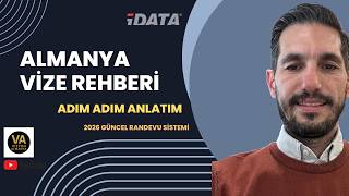 Almanya Vizesi iDATA Web Sitesi İncelemesi | Adım Adım 2026 Güncel | Bölüm 1