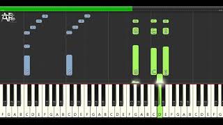 Angie - The Rolling Stones | Adelina Piano synthesia tutorial