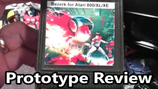 Berzerk Prototype Atari 8 Bit 400 800 XL XE Review - The No Swear Gamer Ep 619