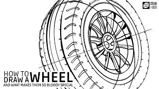 How to Draw a Wheel
