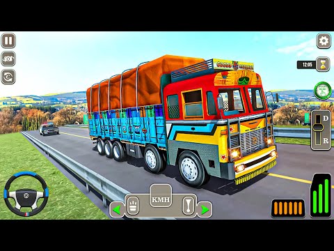 Indian Truck Simulator Game 3D - Offroad Ashok Truck Driver Simulator - Android GamePlay