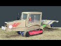 Wow How To Make RC Tractor Using Cardboard RC Tractor Cardboard