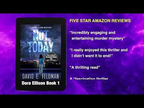 Not Today - A Dora Ellison Mystery, Book 1 #bookrecommendations #murdermysteries #mysterybooks