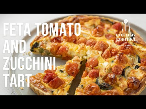 Feta Tomato and Zucchini Tart | EG12 Ep82