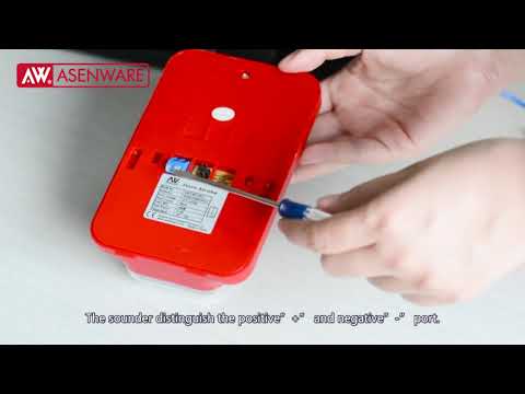 AW CSS2166 2 Installation Explanation  Conventional Fire Strobe Sounder 4