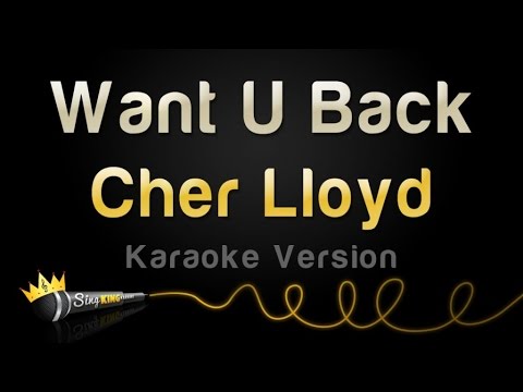 Cher Lloyd - Want U Back (Karaoke Version)