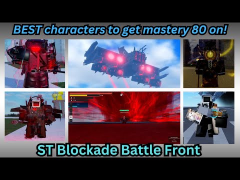 BEST mastery 80 for small characters! on ST Blockade
