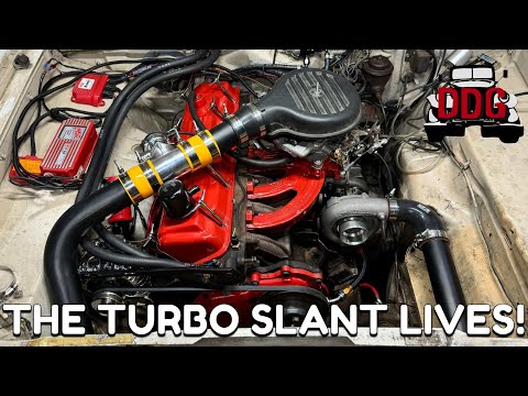 IT'S ALIVE! Turbo 170 Slant Six Solid Engine Mount Build, Downpipe & Wastegate Setup, And Much More
