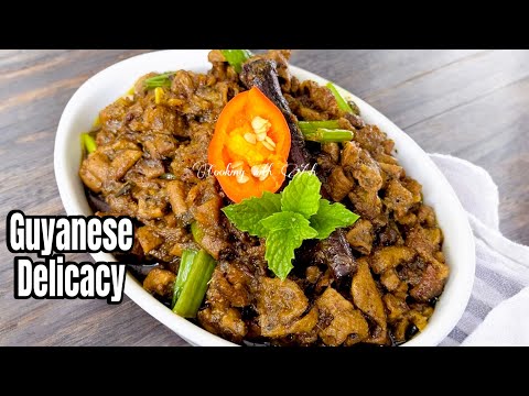 How To Prepare Guyanese Pachownie || Lamb Intestines #guyanesestyle #guyaneserecipe #indiancooking