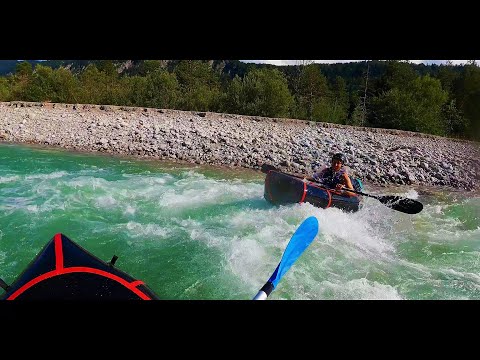 Isar Packraft Tour - Im MRS Alligator 2s Pro (vom Sylvensteinspeicher nach Lenggries)